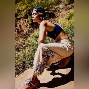 Free People Movement Embroidered Joggers